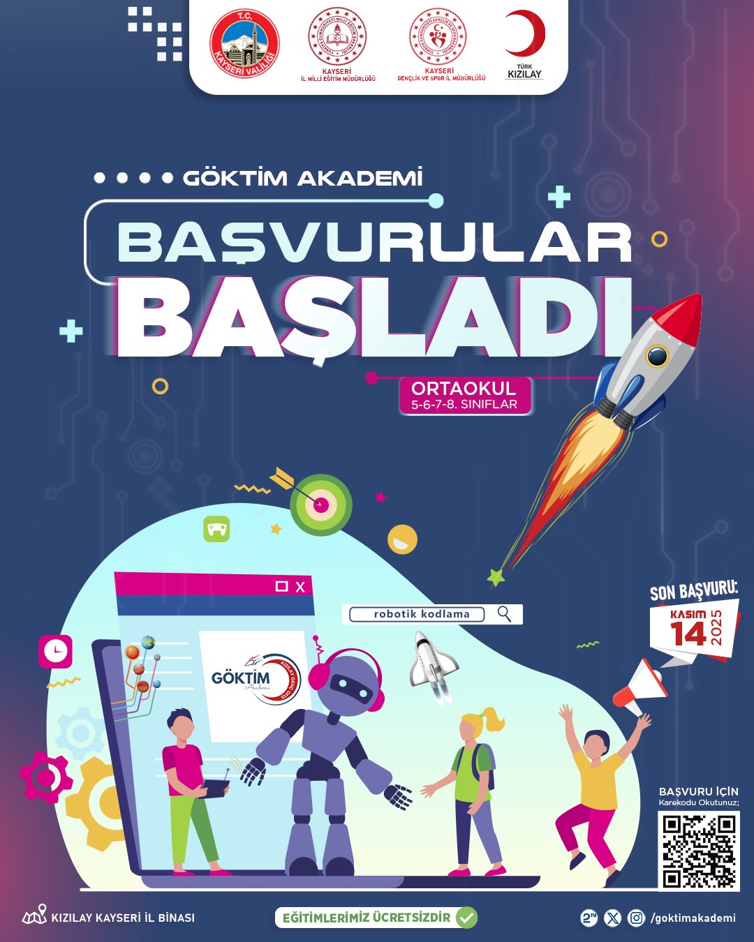 Göktim Akademi Başvurular Başladı