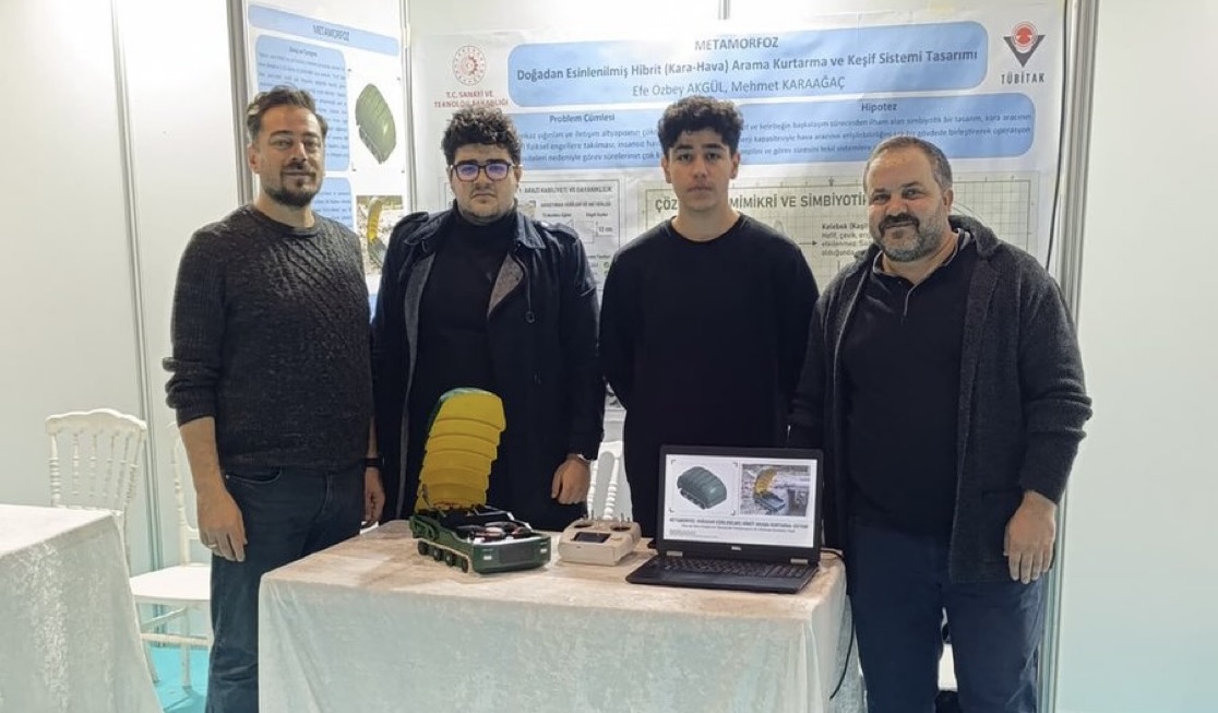 🥇 GÖKTİM ROBOTALAS 02, TÜBİTAK 2204-D İklim Değişikliği Yarışması’nda Türkiye Birincisi Oldu